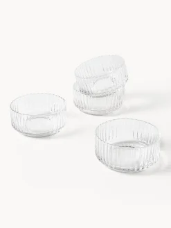 Cuencos soplados Aleo, 4 uds.