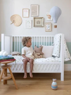 Cuna altura regulable Harlequin, 60 x 120 cm