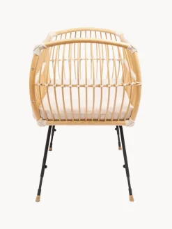 Cuna artesanal de ratán ajustable en altura Martha