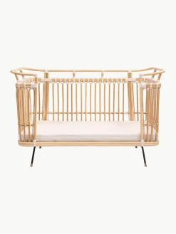 Cuna artesanal de ratán Paul