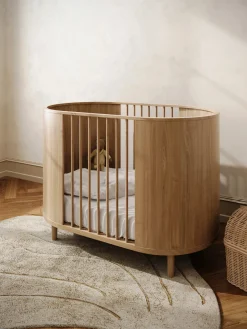 Cuna artesanal regulable en altura Kai, 70 x 120 cm