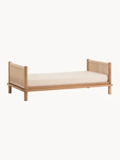 Cuna cama infantil extensible de madera de roble Latitude, 70 x 140 cm