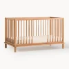 Cuna cama infantil extensible de madera de roble Latitude, 70 x 140 cm