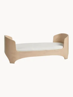 Cuna de madera con extensión a cama infantil Leander Classic, 70 x 150 cm