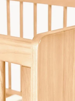 Cuna de madera de haya Maralis, 70 x 140 cm