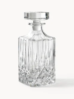 Decantador de cristal con relieve George, 700 ml