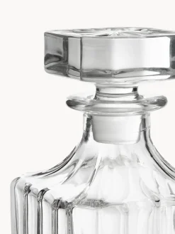 Decantador de cristal con relieve George, 700 ml