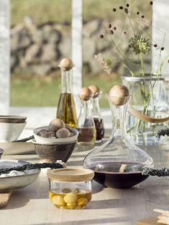 Decantador de vidrio soplado Eden, 2 L