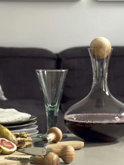 Decantador de vidrio soplado Eden, 2 L