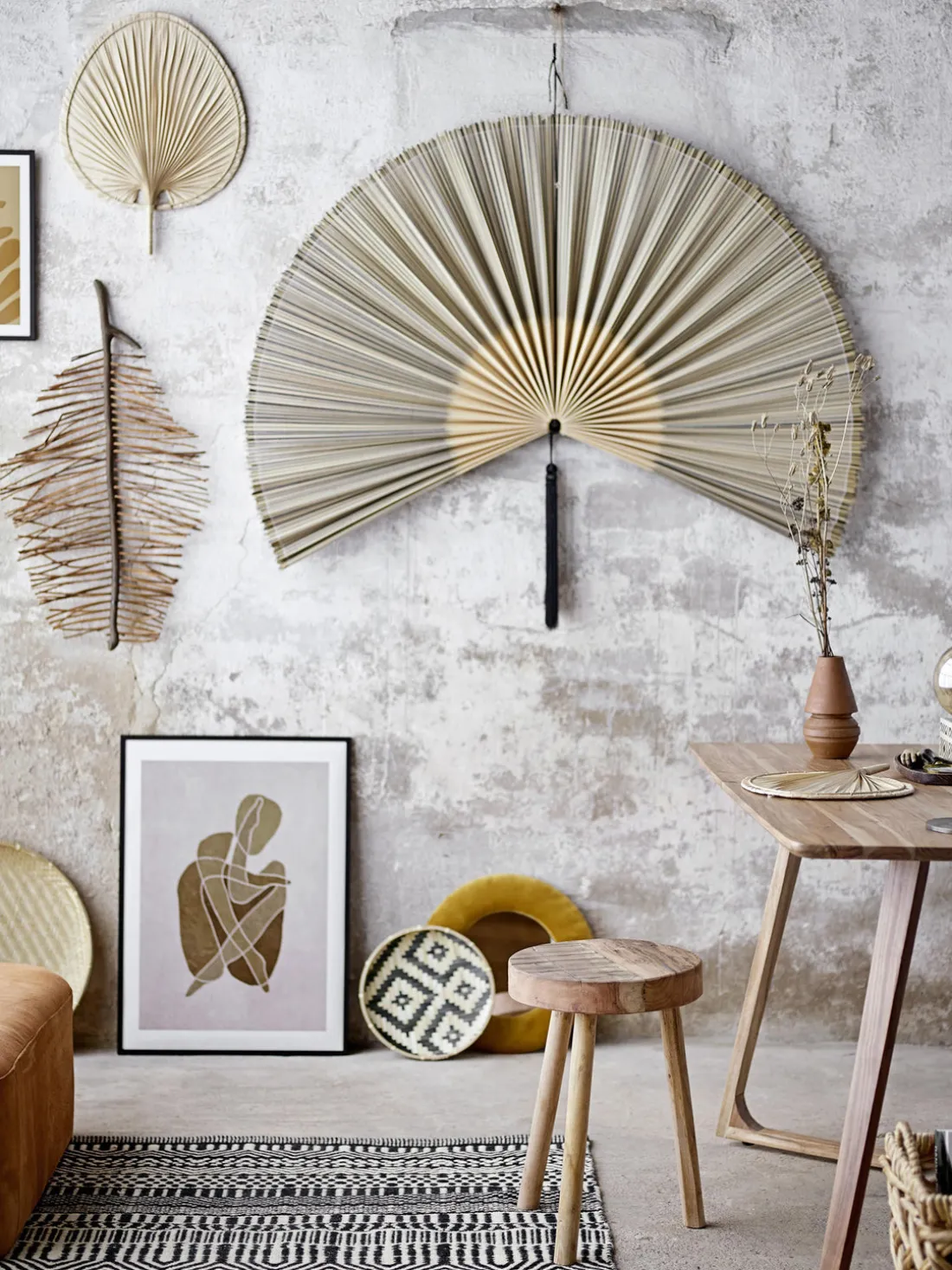 Decoración de pared de bambú Jaime