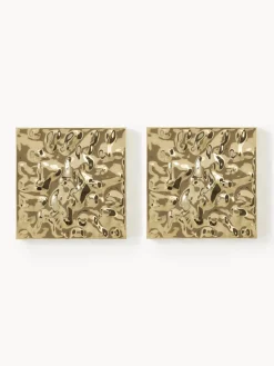 Decoraciones de pared martillada Splash, 2 uds.