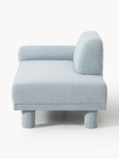 Diván en tejido bouclé Lilo