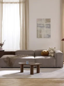 Diván modular de pana Lennon