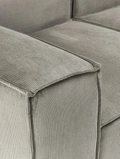 Diván modular de pana Lennon