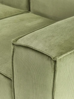 Diván modular de pana Lennon