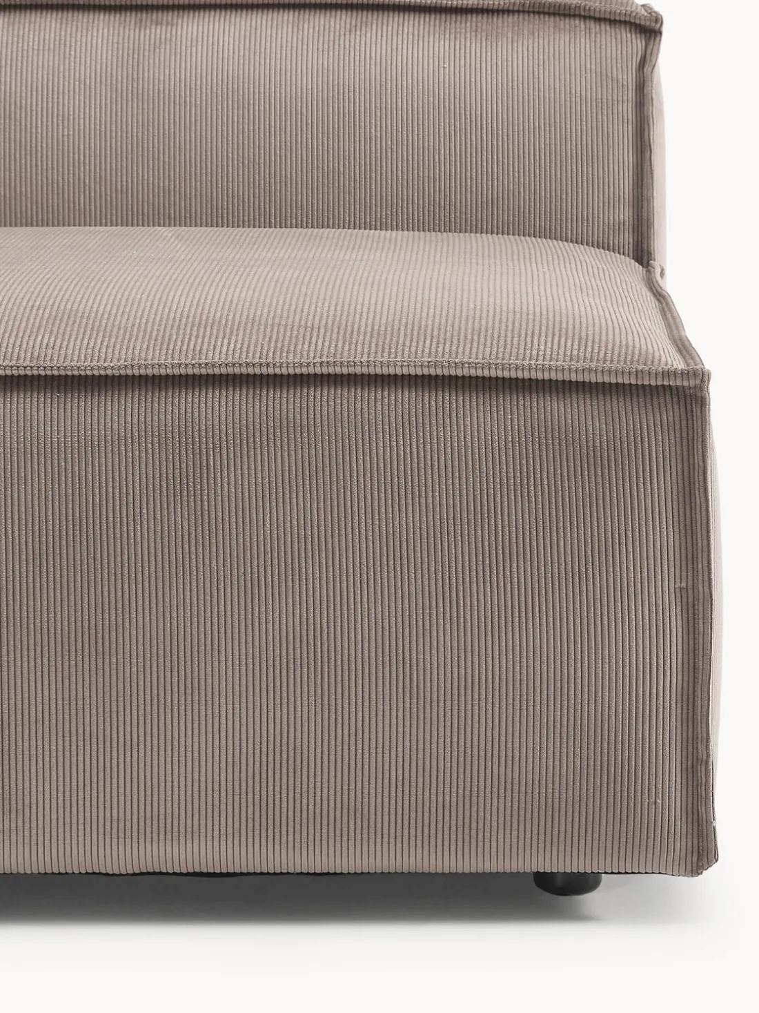 Diván modular de pana Lennon