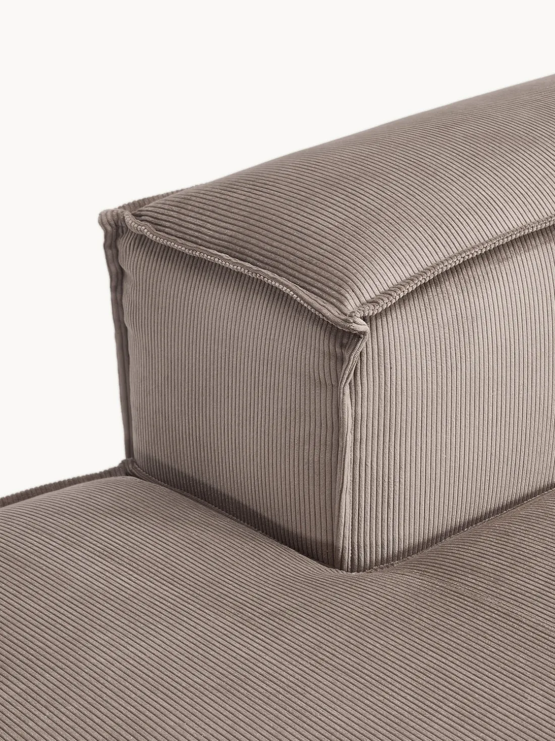 Diván modular de pana Lennon