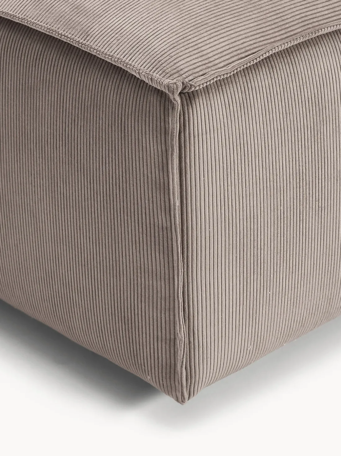 Diván modular de pana Lennon