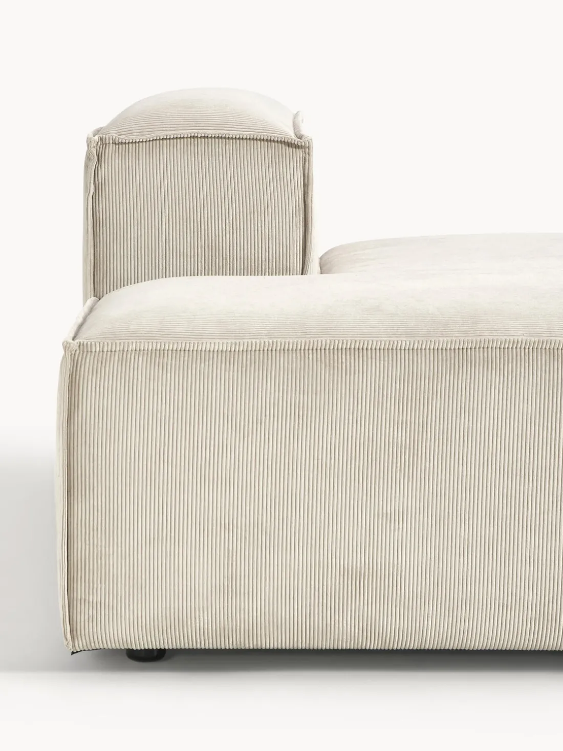 Diván modular de pana Lennon