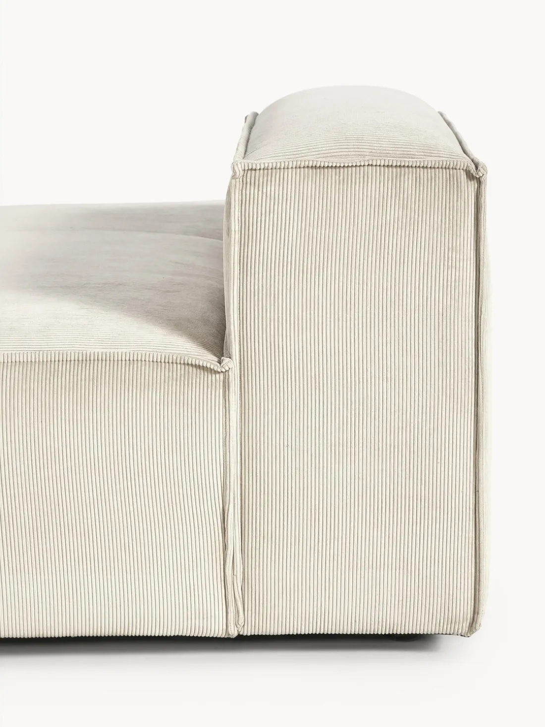 Diván modular de pana Lennon