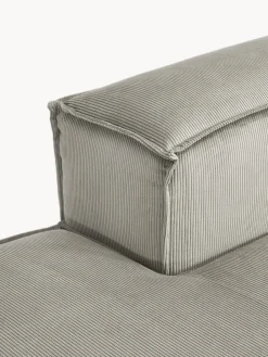 Diván modular de pana Lennon