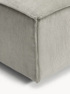 Diván modular de pana Lennon