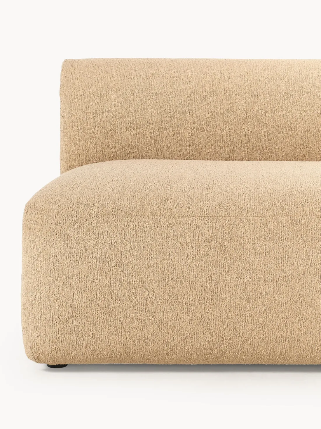 Diván modular en tejido bouclé Sofia