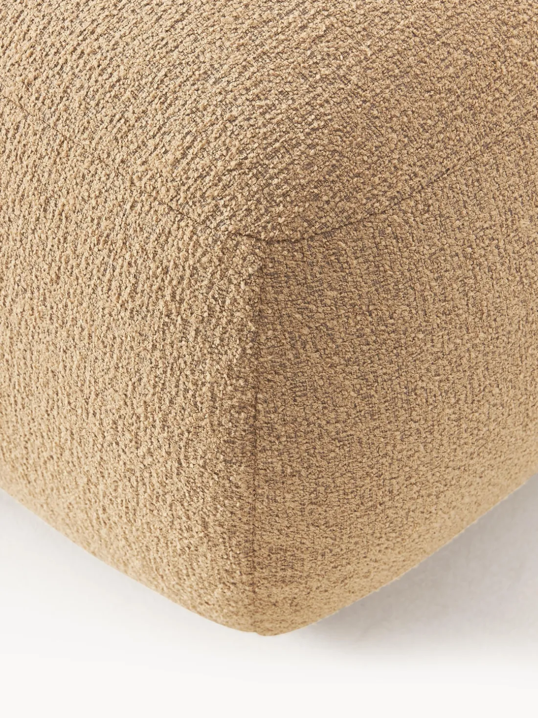 Diván modular en tejido bouclé Sofia