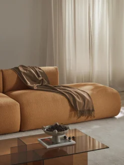 Diván modular en tejido bouclé Sofia