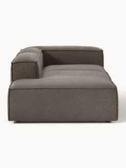 Diván modular en tejido bouclé Lennon