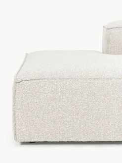 Diván modular en tejido bouclé Lennon