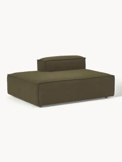 Diván modular en tejido bouclé Lennon