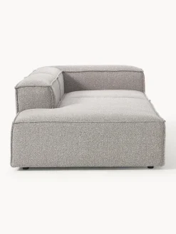 Diván modular en tejido bouclé Lennon