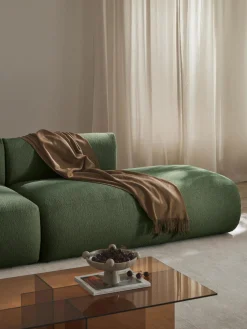 Diván modular en tejido bouclé Sofia