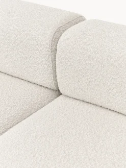 Diván modular en tejido bouclé Anton