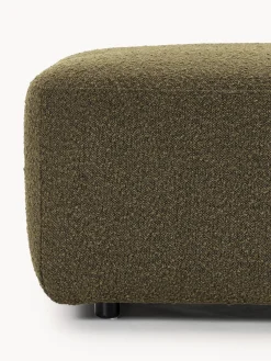 Diván modular en tejido bouclé Anton