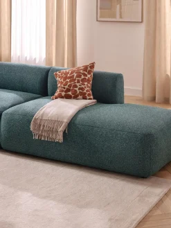 Diván modular en tejido bouclé Sofia