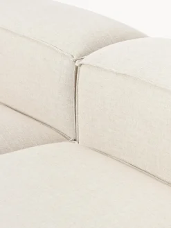 Diván modular grande de mezcla de lino Lennon