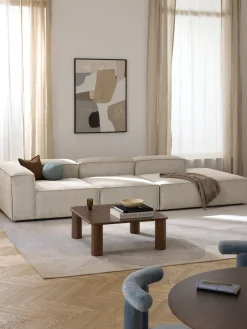 Diván modular grande de pana Lennon