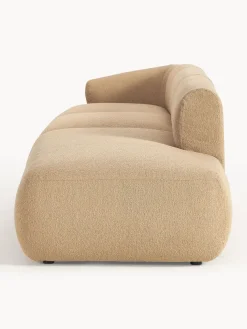 Diván modular grande en tejido bouclé Sofia