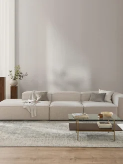 Diván modular grande en tejido bouclé Lennon