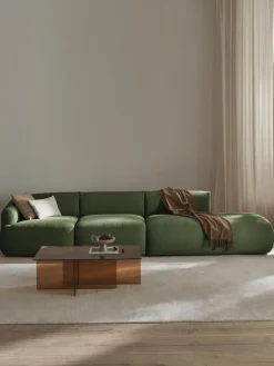 Diván modular grande en tejido bouclé Sofia