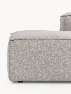 Diván modular grande en tejido bouclé Lennon