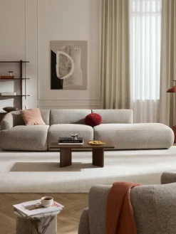 Diván modular grande en tejido bouclé Sofia