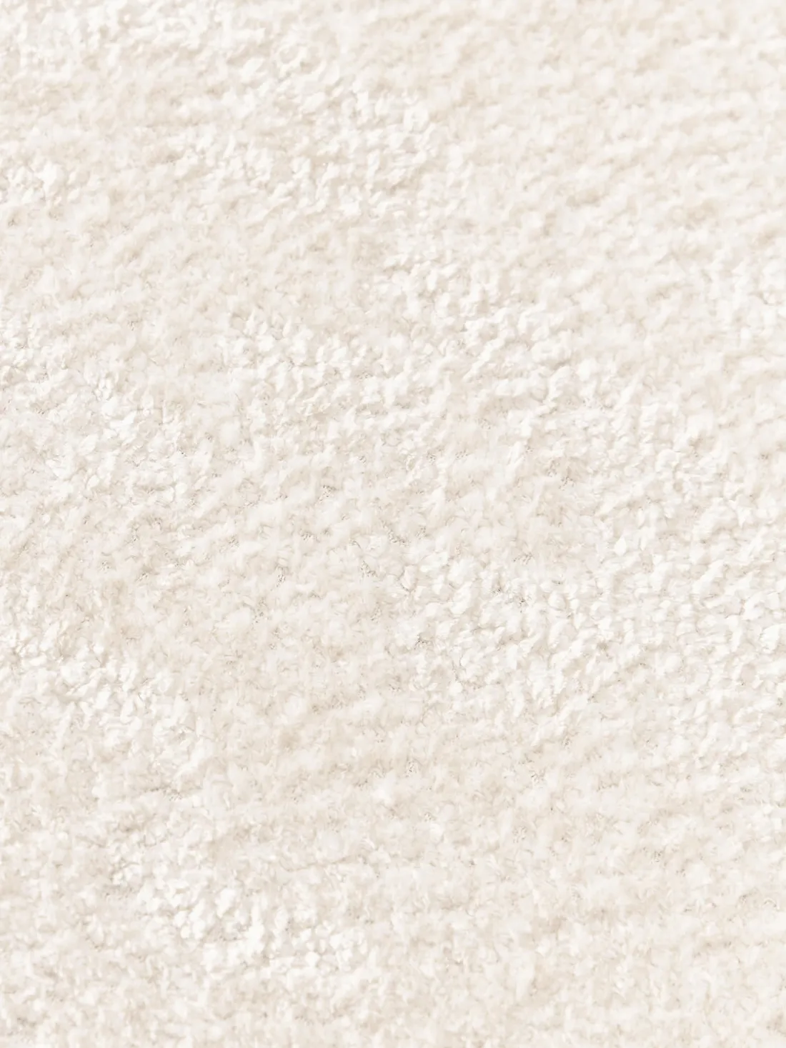 Diván puf de borreguillo bouclé Wolke