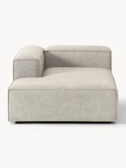 Diván rinconero modular de mezcla de lino Lennon