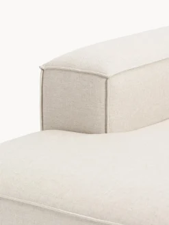 Diván rinconero modular de mezcla de lino Lennon