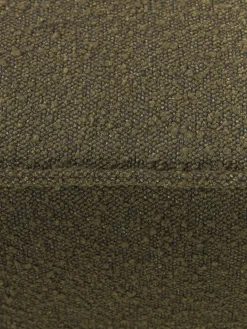 Diván rinconero modular en tejido bouclé Lennon