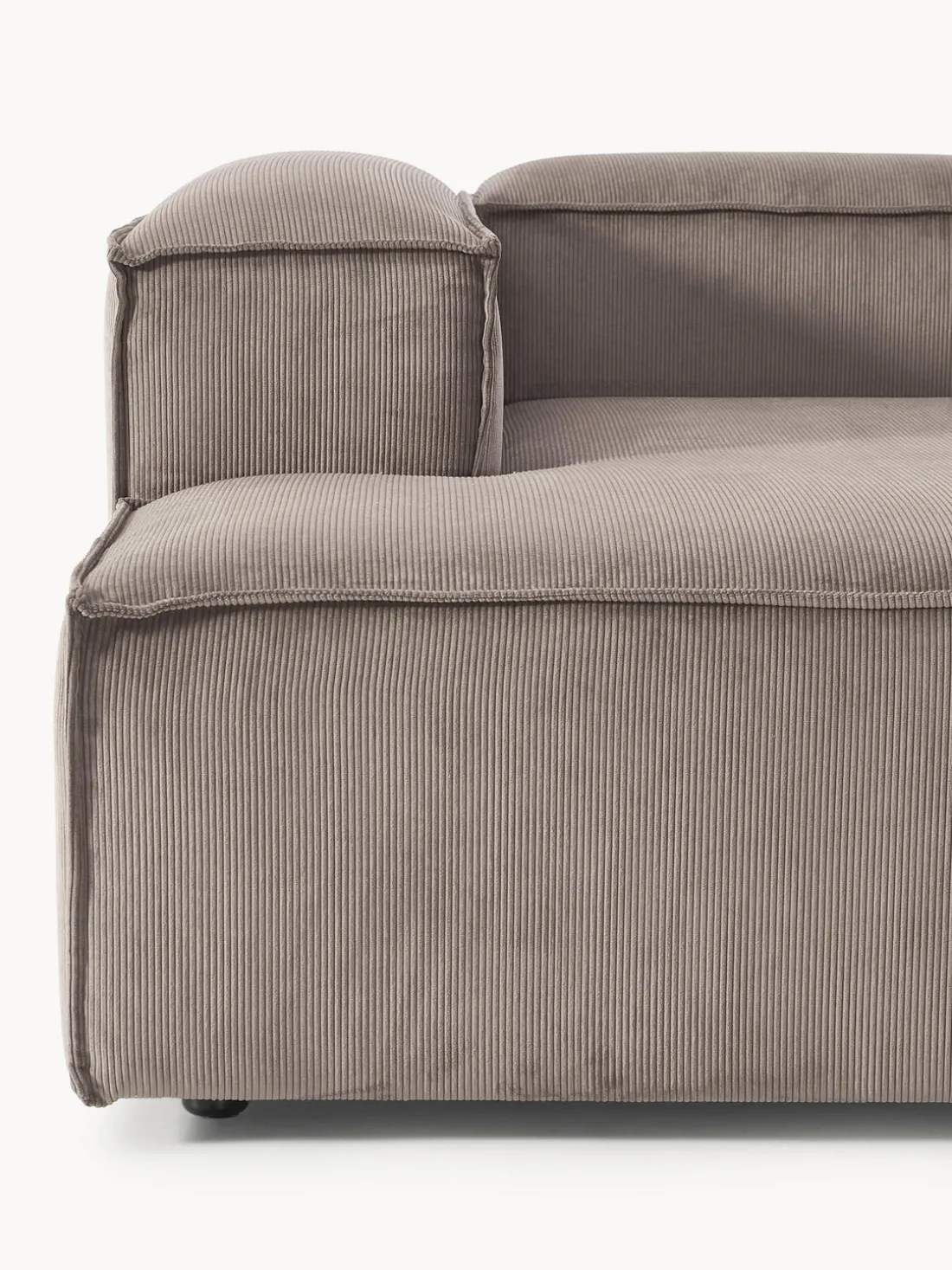 Diván sofá de pana Lennon