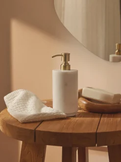 Dosificador de jabón de mármol Simba